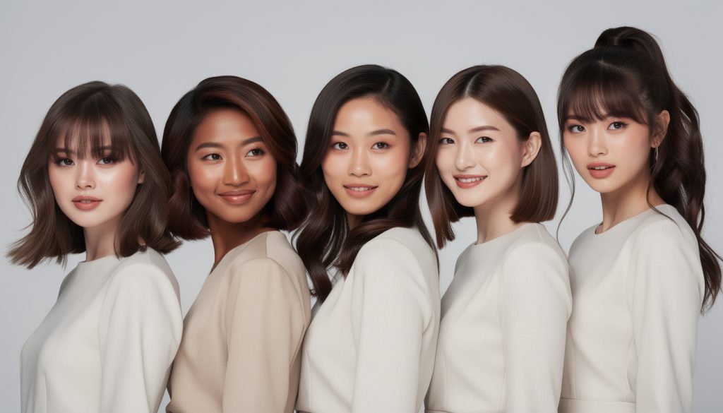 découvrez les 7 coiffures incontournables qui affinent instantanément les visages ronds. arrêtez tout et adoptez la coupe parfaite pour sublimer vos traits dès maintenant !