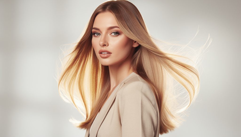 découvrez l'ombre hair châtain clair, la technique d'ombré hair qui illumine vos cheveux d'un effet soleil naturel et permanent pour un look éclatant toute l'année.