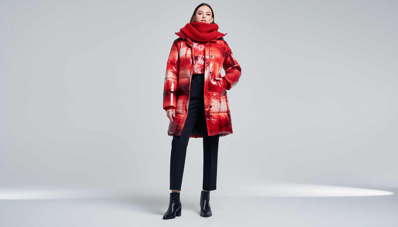 découvrez le tie and dye rouge, la tendance audacieuse qui va enflammer votre style cet hiver. osez la couleur qui fait sensation pour un look unique et vibrant.